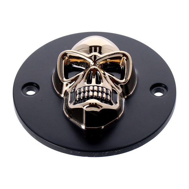 Skull point cover. Black/Gold