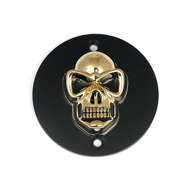 Skull point cover. Black/Gold