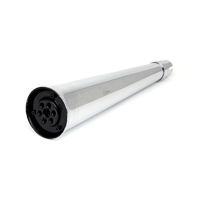 Sei megaphone universal muffler 21" long chrome