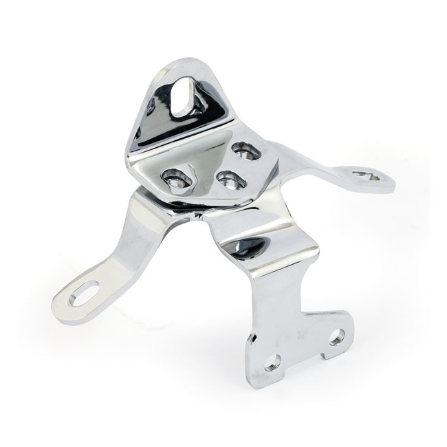 OEM style top motor mount. Chrome