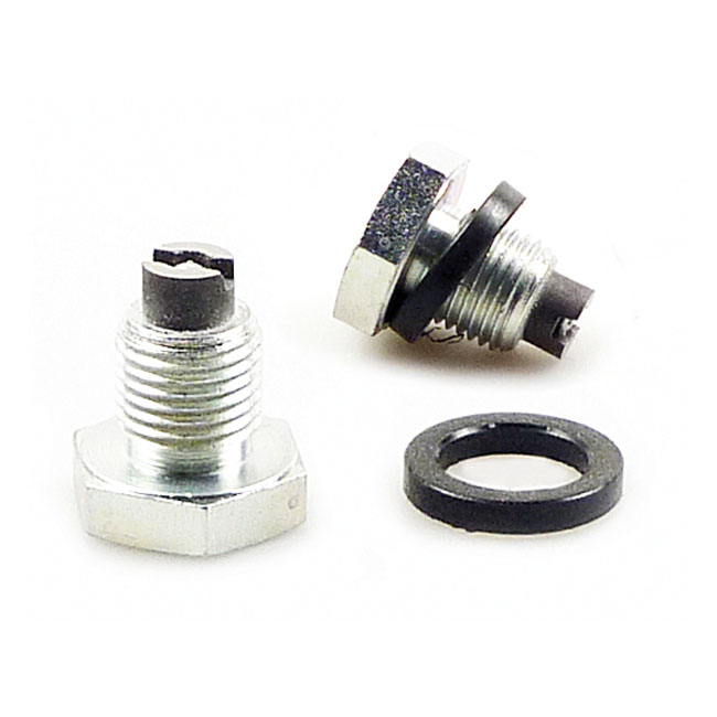 Oil drain plug. Magnetic