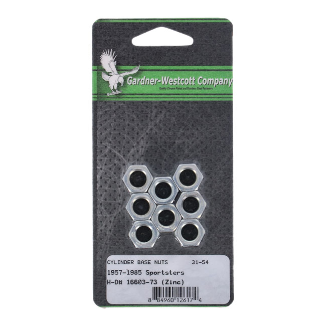 GW CYL BASE NUT KIT, HEX