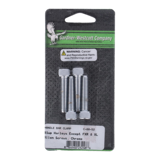 ALLEN BOLT UPPER H/B CLAMP KIT