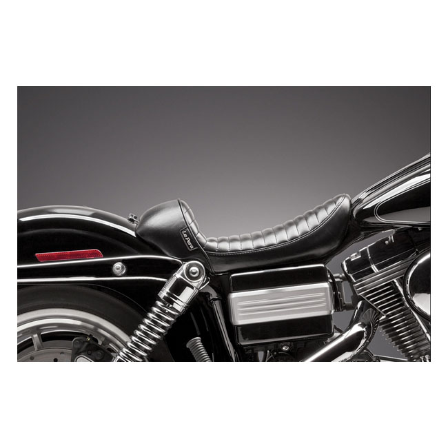LePera, Stubs Cafe solo seat. Black, pleated