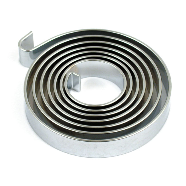Kickstart return spring, chrome