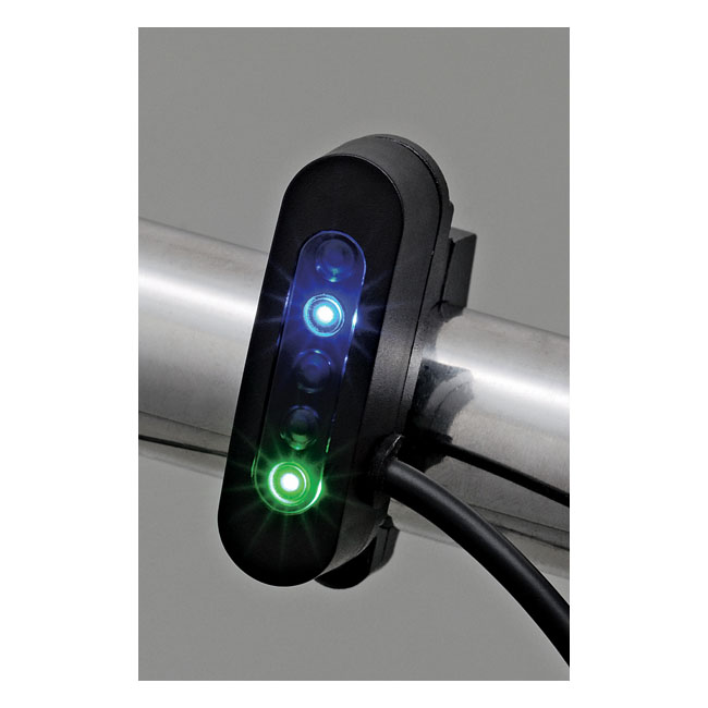 Daytona, Alpha micro LED indicator light kit. Black
