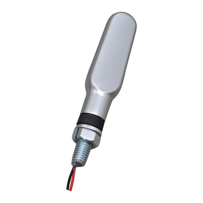 Daytona,D-Light mini LED turn signal set. Chrome, clear lens