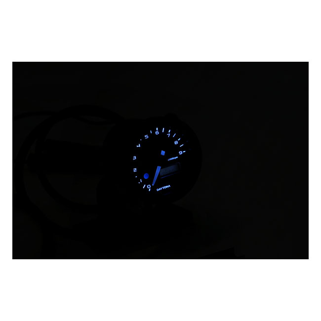 Daytona, Velona 48mm tacho 15000rpm color changer