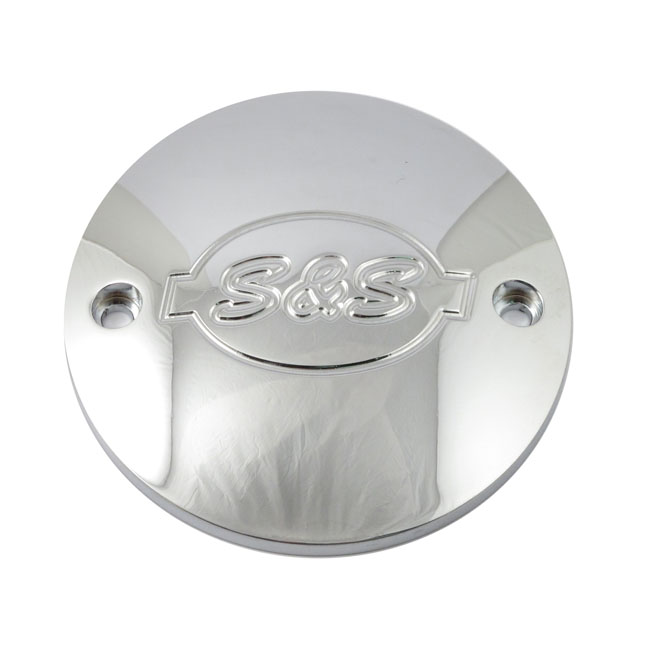 S&S, billet point cover. Logo