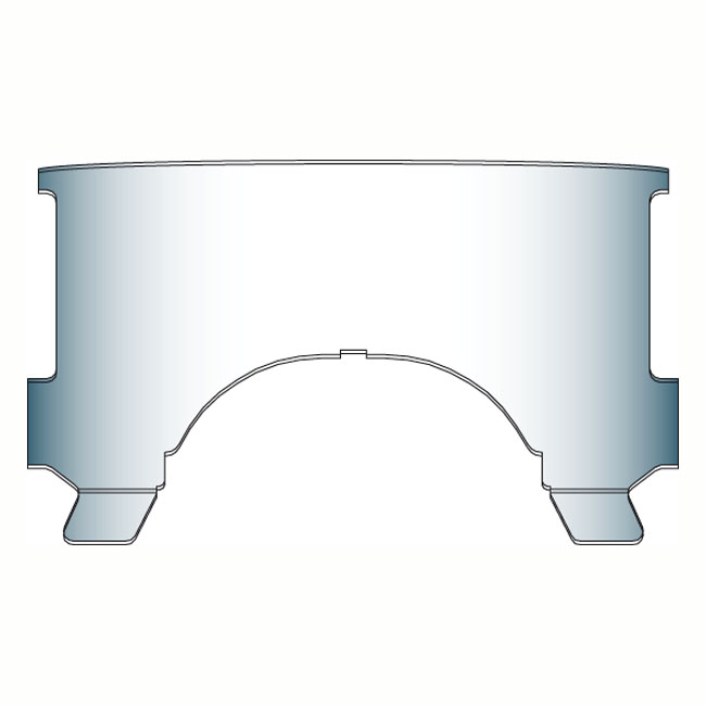 National Cycle, repl. adj. lower window (style B). Clear