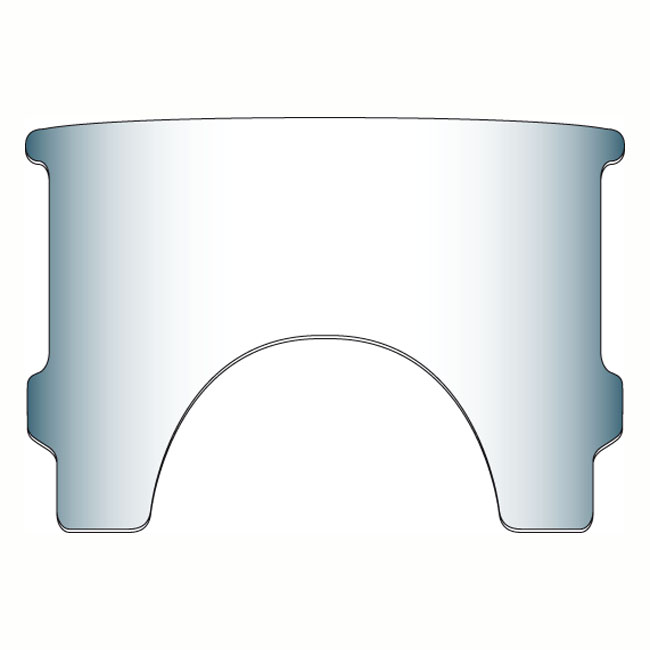 National Cycle, repl. adj. lower window (style A). Clear