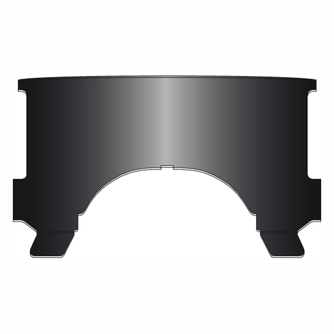 National Cycle, repl. adj. lower window (style B). Black
