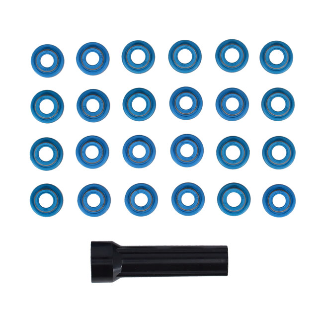 Manley, valve guide seal set. Viton (24)