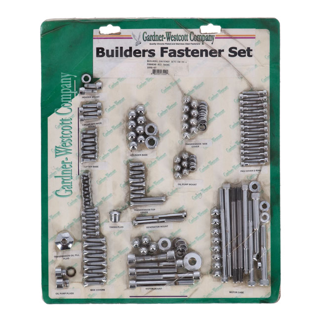 GW BUILDERS FASTENER SET, POLISH. ALLEN