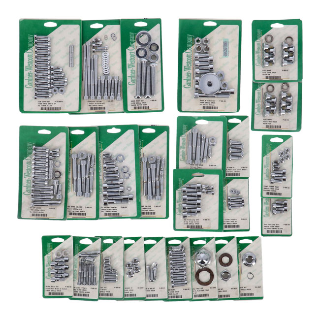 GW, V-ROD FULL MOTORCYCLE SET, POL. CHR