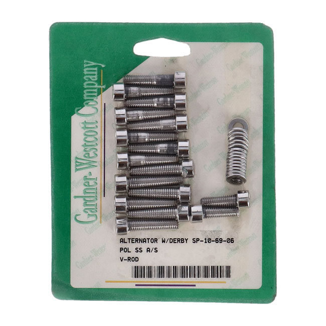 GW, ALTERNATOR & DERBY CVR MOUNT SET