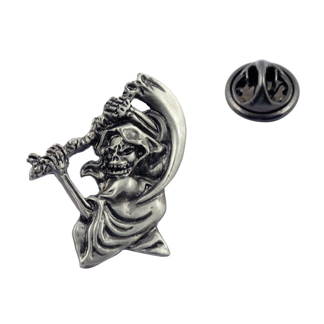 Skull Pin Reaper side pin adhesive emblem
