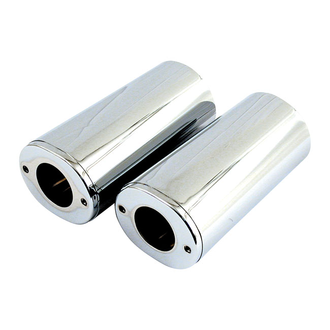 Upper fork slider covers, Std length. Stainless