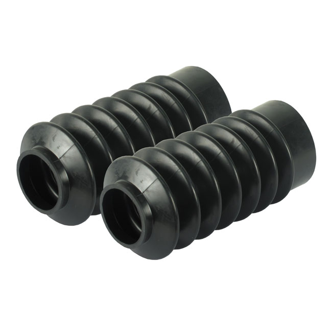 Bobber boots 39mm tubes. Black