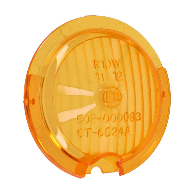 Replacement lens for Bullet & Sparto lamps. Amber