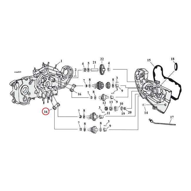 LOCK PLATE, CAM GEAR