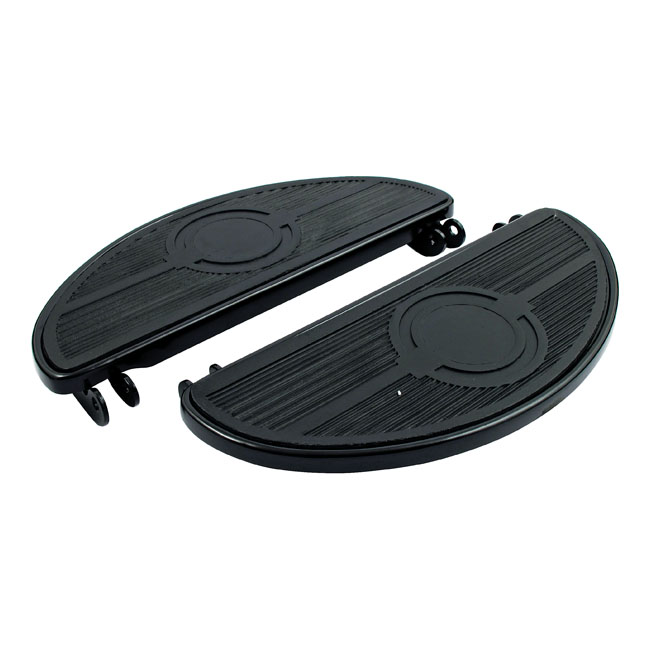 Oval early FL floorboards. Black