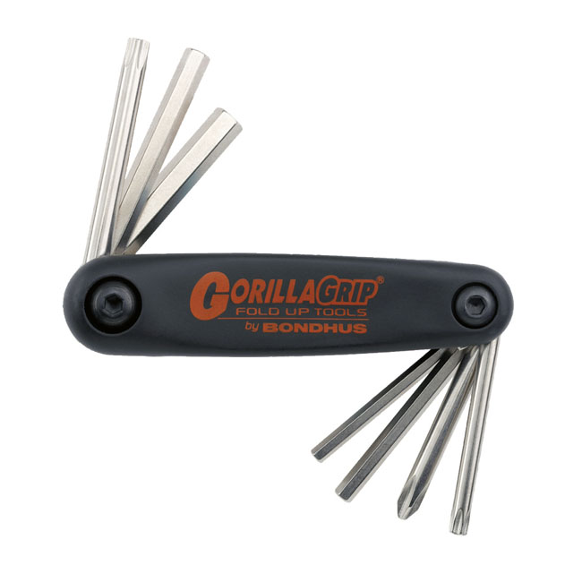 Bondhus, GorillaGripT 7-1 hawg buddy fold-up tool