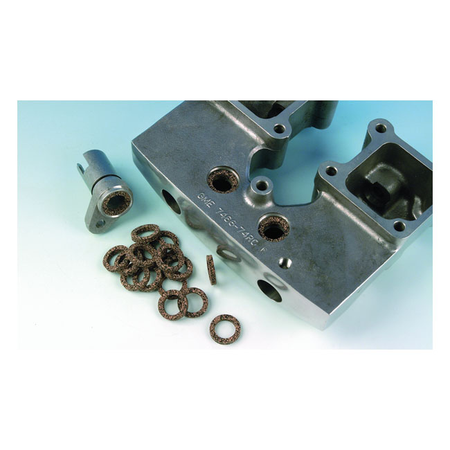 James, pushrod cover seals. Cork