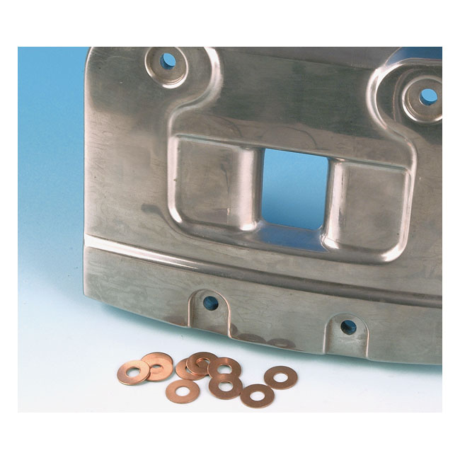 James, rocker box seal washers. Copper
