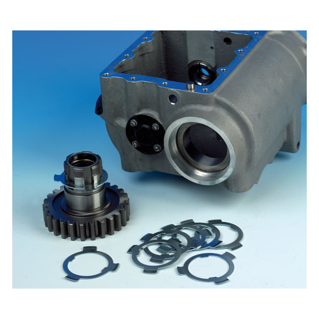 James lock tab washer, transmission sprocket nut