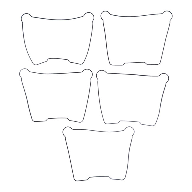 James, rocker cover gaskets. Upper/outer