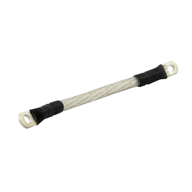 All Balls, universal battery cable 33" (84cm) long. Clear