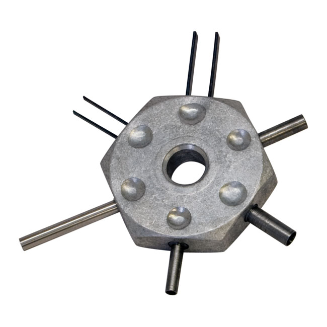 Lisle, 6-1 star receptacle extractor