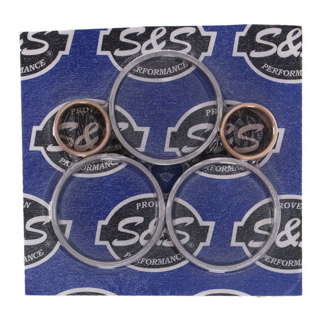 S&S, connecting rod race and wristpin bushing set