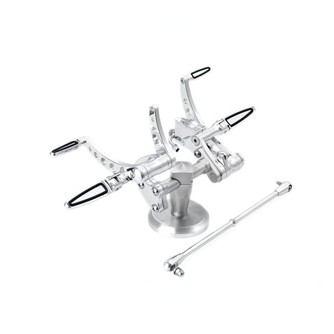 K-Tech, Classic Style forward controls. Polished