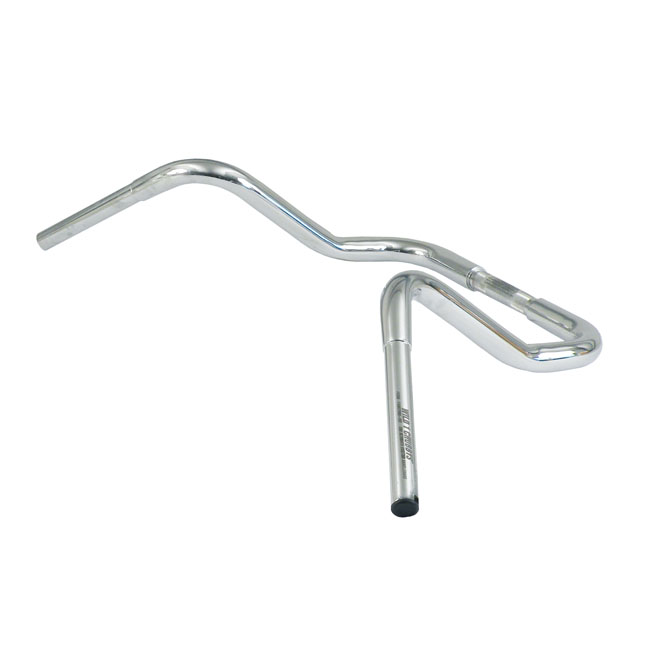 Wild1, 1-1/4" Chubby Bagger Ape. Chrome, 12.5" rise
