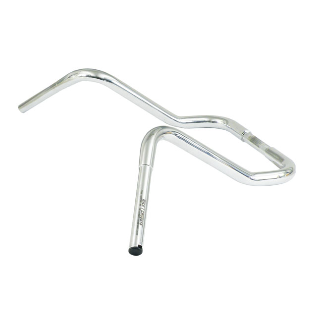 Wild1, 1-1/4" Chubby Bagger Ape. Chrome, 14.5" rise