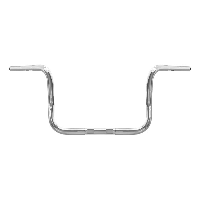 Wild1, 1-1/4" Chubby Bagger Ape. Chrome, 10" rise