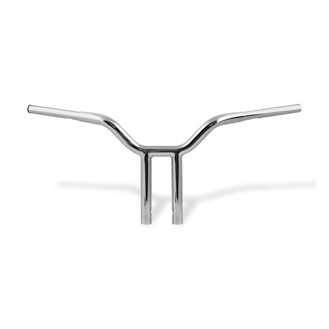 Wild1, Chubby Psycho streetfighter bar 1-1/4". Chrome, 12"
