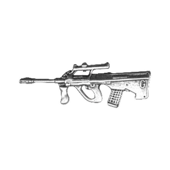 Biker Pins Bullpup gun pin