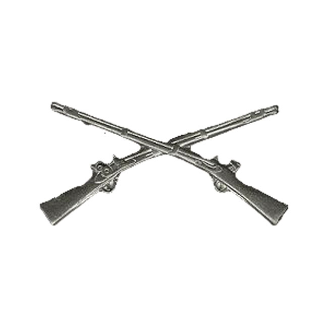 Biker Pins Infrantry officer pin