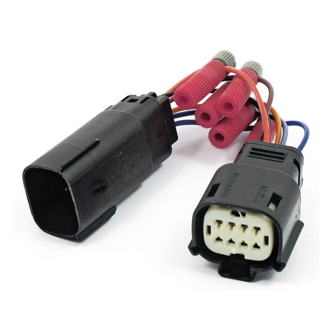 Custom Dynamics, power tap wiring adapter. 8 pin adapter