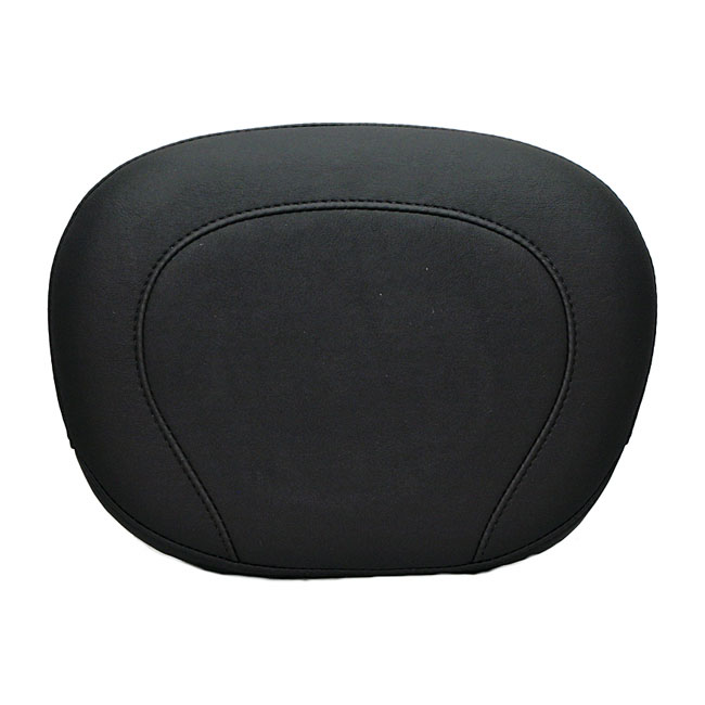 Mustang, sissy bar back pad. Black. Smooth