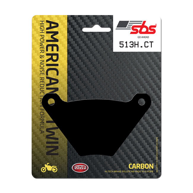 SBS, brake pads. Street Carbon Tech (organic)