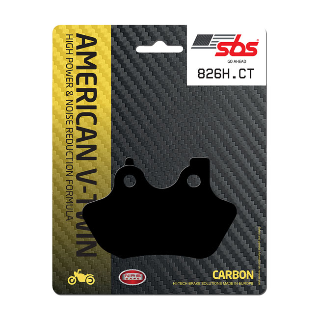 SBS, brake pads. Street Carbon Tech (organic)
