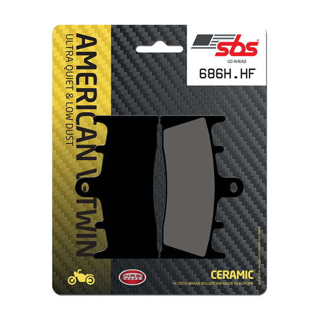SBS brake pads, street ceramic