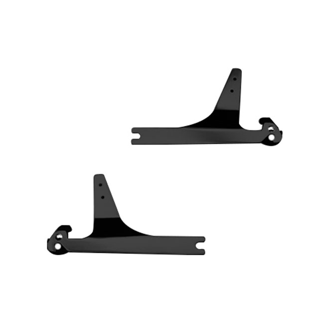 Detachable sissy bar side plates