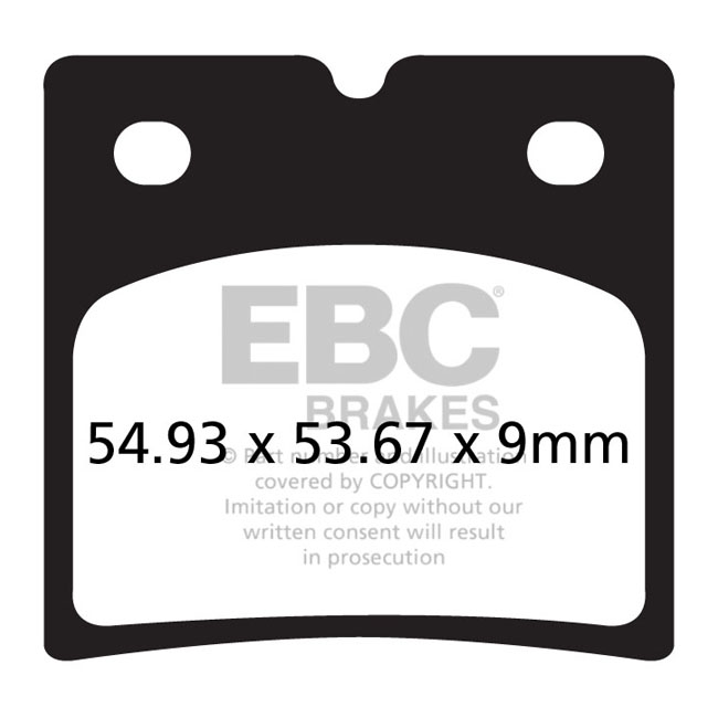 EBC Organic brake pads