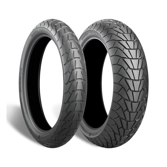 *24H EXTRA TRANSIT TIME* Bridgestone Battlax AX41S tire 130/80P18 66P. Front