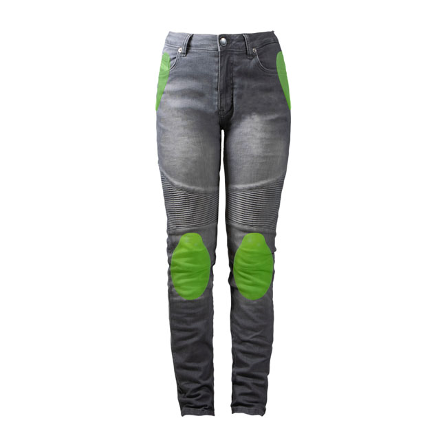 John Doe Betty Biker Jeans Light Grey female size 27/32